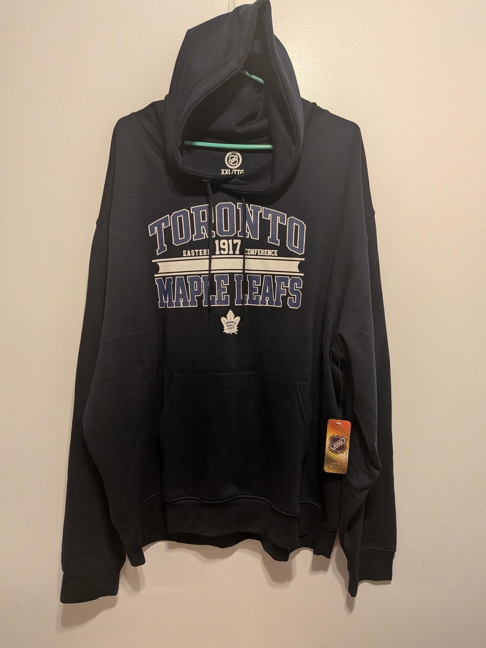 NHL Toronto Maple Leafs Navy Graphic Hoodie